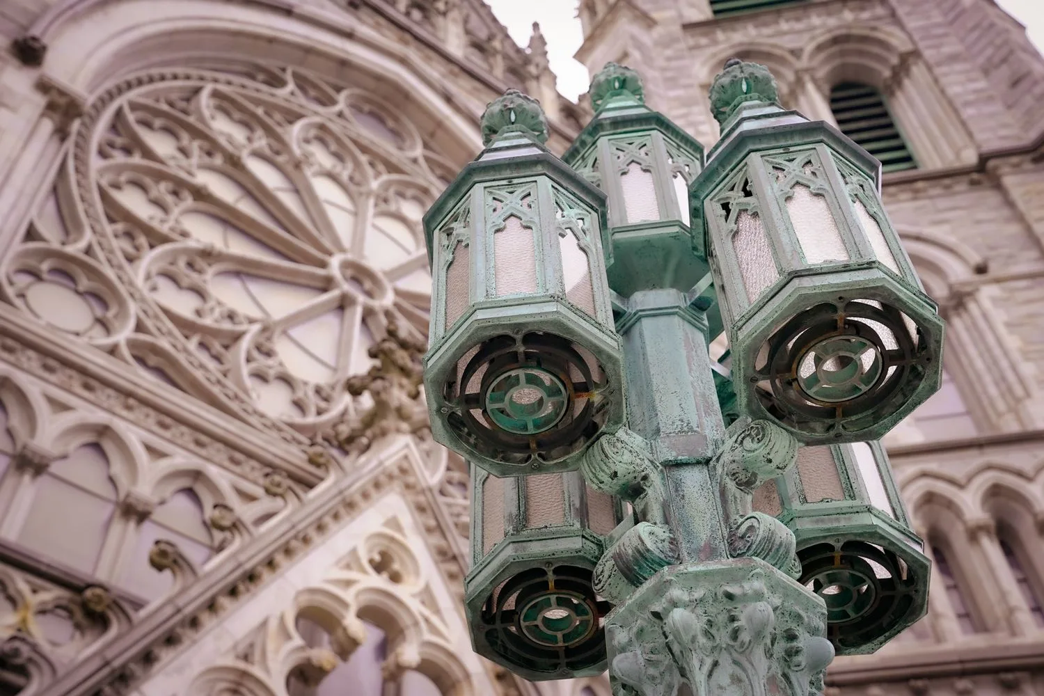 Gothic cathedral architecture detail — Maximus Visions wedding photography, New Jersey & New York City